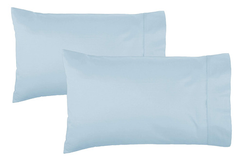 Juego De 2 Fundas De Almohada Estándar De Hilos 100% Algo.