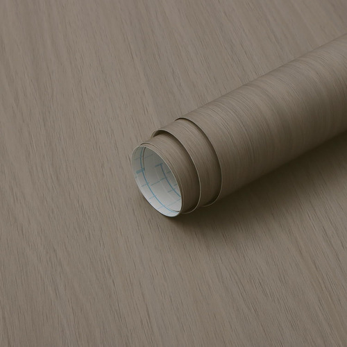 Papel Vinilo Adhesivo Heroad Color Madera Gris , 40cm X 1.5m