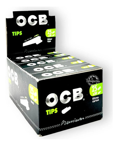 Boquilla Ocb Tips Cartón Premium Prepicado Para Enrolar