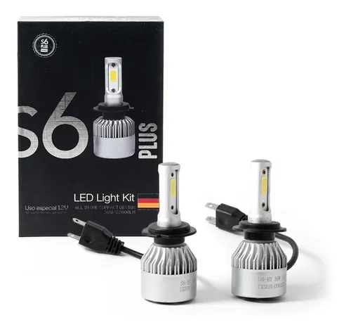 Kit Cree Led H7 H1 Hb4 H3 H11 H8 S6 Plus Hd Original 6500k