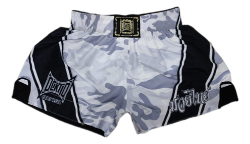 Short Muay Thai Estilo Retrô Ockto Invictus Iii