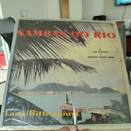 Lp Lana Bittencourt - Sambas Do Rio - Tom Jobim - Exc - Raro