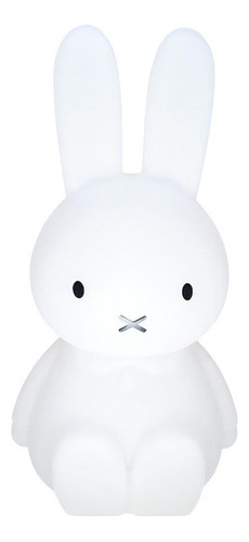 Abajur Luminária Coelha Miffy® 30 Cm Com Fio Decorfun