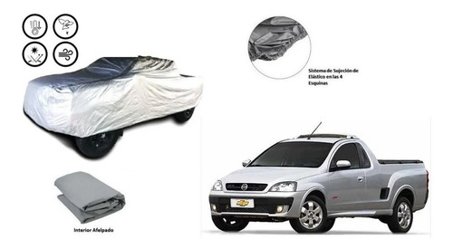 Car Cover Chevrolet Tornado 2005 Afelpada. Msi