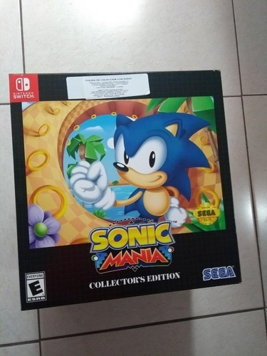 Sonic Mania Edicion De Coleccion Nintendo Switch D3 Gamers