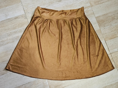 Pollera Mini Simil Gamuza Mariqueza Todos Los Talles
