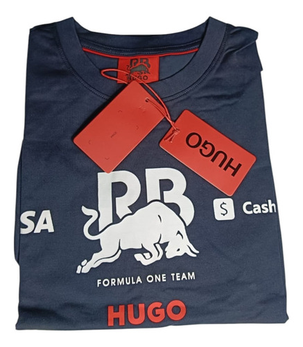 Playera Hugo Boss Rb F1 Unisex Red Bull Team