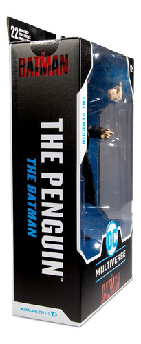 Figura El Pinguino - The Batman 2022 Dc Multiverse Mcfarlane