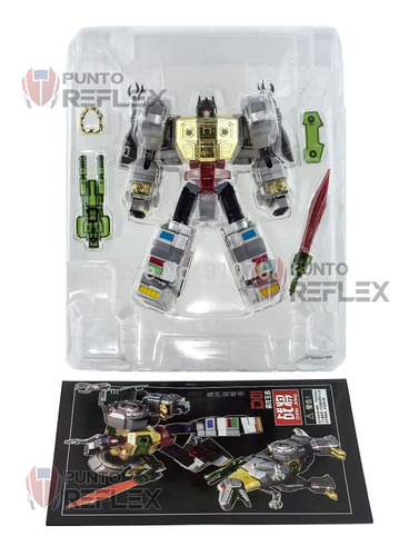 Grimlock Transformers Ko Oversized Mp-08 Dinosaur King D-01