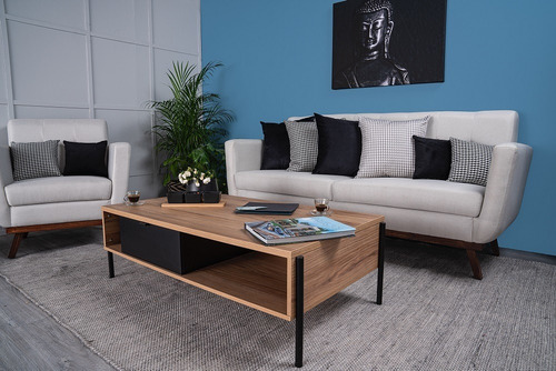 Sofa Chris Gris Claro Këssa Muebles