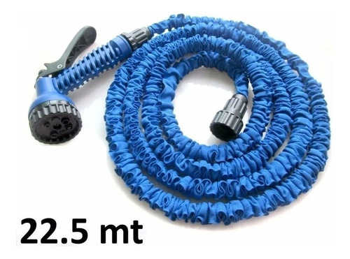 Imagen 2 de 2 de Manguera Retractil Expandible 22.5 Mts Riego Jardin Jardines