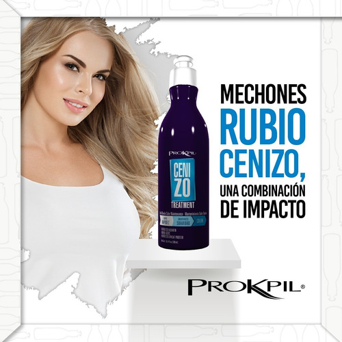 Imagen 2 de 5 de Combo Sh+tto Tono A Tono Cenizo Prokpil - mL a $80