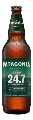 Cerveza Patagonia 24.7 Session Ipa No Retornable X 730 Cc