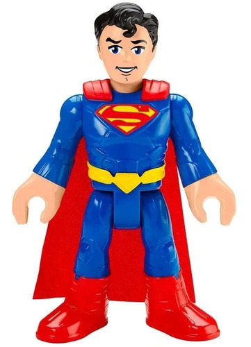 Imaginext Figura De Ação - Superman Xl 25cm - Mattel Gpt43