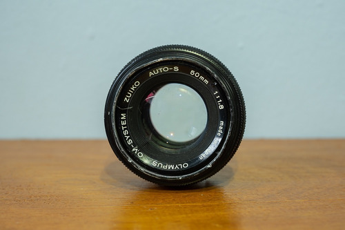 Imagem 1 de 6 de Lente Olympus Zuiko 50mm F/1.8 Mc (conserto/peças)