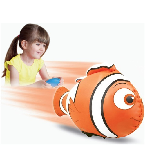 Inflable Disney Nemo Con Sonido Radio Control 60cm Jlt 91844