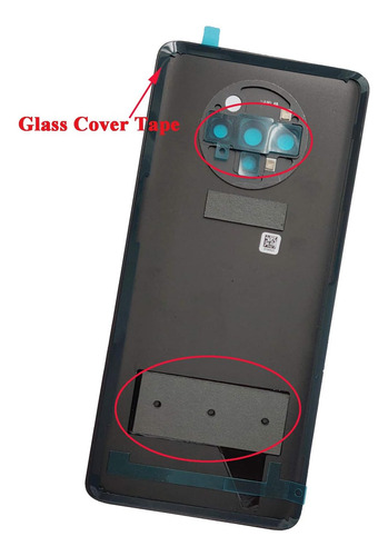 Ubrokeifixit Para Oneplus 7t Couscina De Vidrio Trasero De L
