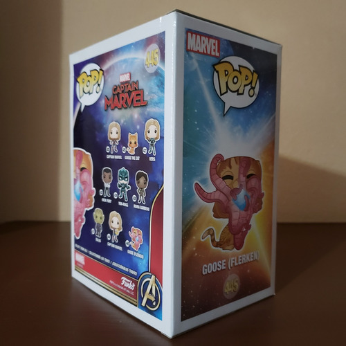 Funko Pop! Marvel Captain Marvel Goose Flerken Gitd #445 (Usado)
