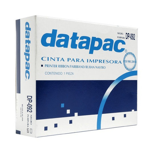 Cinta Color Purpura Datapac Dp-092 Para Erc-27-/epson M290