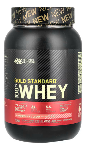 Whey Gold Standard 2lb 2 Lb 2 Libras Optimun Nutrition On 