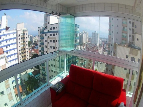 Imagem 4 de 27 de Apartamento Em Praia Grande, 03 Dormitórios Sendo 02 Suítes, Vista Mar, Aviação, Ap2217 - Ap2217 - 69575590