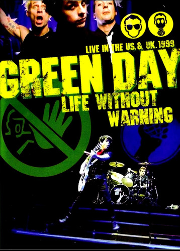 Green Day -life Without Warning -live In The Us.&uk.1999