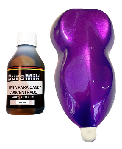 Imagen 1 de 4 de Tinta Candy Concentrada Color Violeta X 150 Ml.