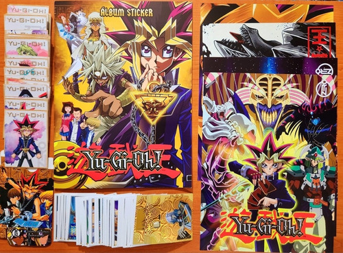 Album Yugi Oh! Completo Con Todas Sus Laminas A Pegar 