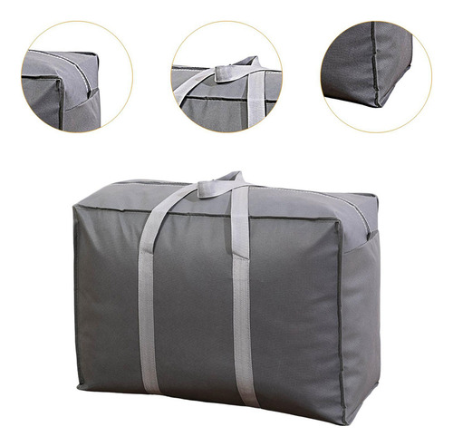 / Bolsa De Mudanza, Bolsa Grande For Guardar Gris Oscuro