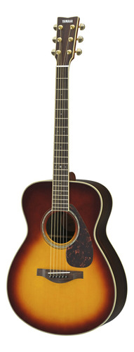 Guitarra acústica Yamaha LS6 ARE para diestros brown sunburst brillante