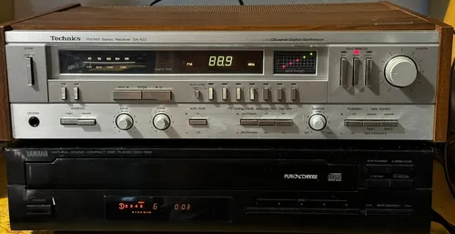 comprar Technics Receiver Sa-423 Am Fm Stereo Entrada Tornamesa Japn