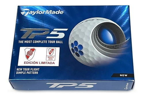 Buke Golf Pelotas Taylormade Tp5 Licencia River Plate X 12