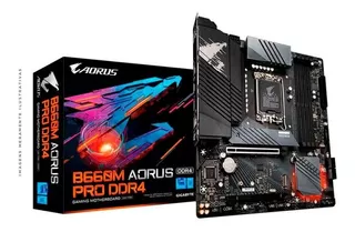 Placa Mãe Gigabyte Para Intel 1700 B660m Pro Aorus Gaming