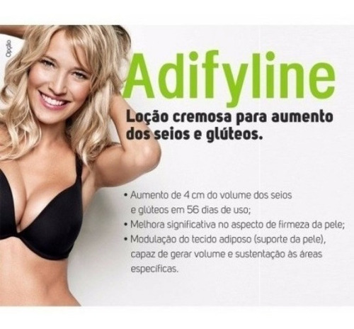 Loção Cremosa Para Aumento De Seios E Glúteos - Adifyline 2%