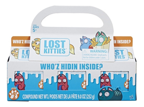 Lost Kitties Paquete Con 3 Cajas De La Serie 2 Hasbro Woow