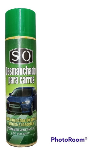 Limpiador Desmanchador Para Carros Spray (400cm3) - Sq