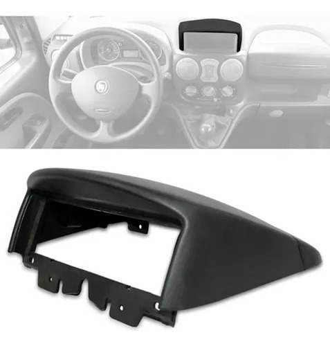 Moldura Painel Radio Som Fiat Doblo Adventure Original Novo