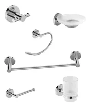 Comprar Kit Accesorios De Baño 6 Piezas Peirano Adhesivos
