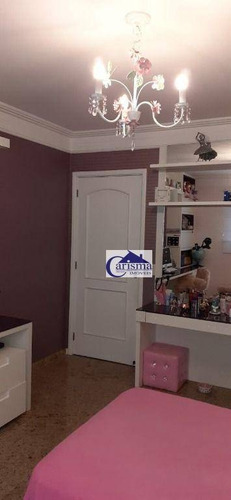 Imagem 15 de 30 de Sobrado Com 4 Dormitórios, Sendo 3 Suítes, À Venda, 310 M² Por R$ 1.500.000 - Vila Assunção - Santo André/sp - So0840