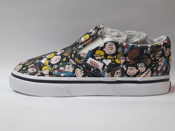 vans snoopy mujer dorados