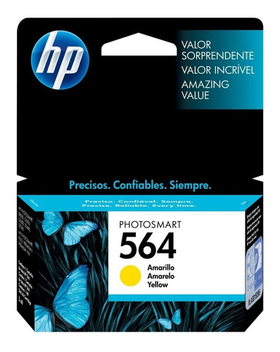 Hp Cb320wl (564) Amarillo C6380/4620/3520/5510 3ml