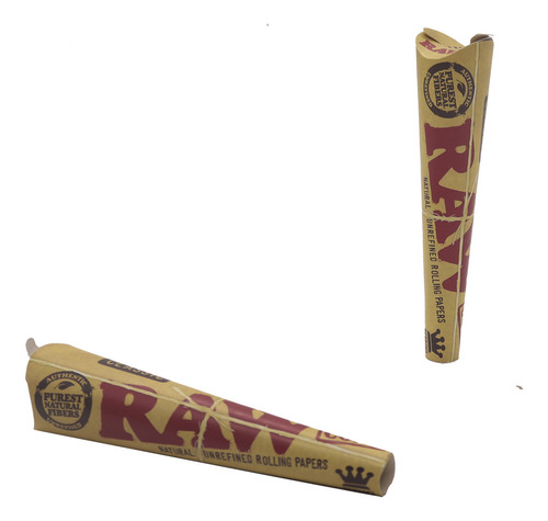 Seda Raw Cone Classic King Size Com 32 Pacotes Por Caixa