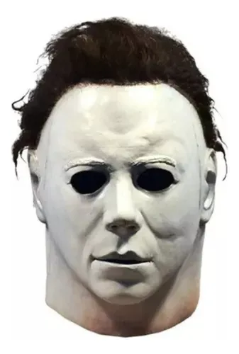 comprar Máscara De Halloween Latex Michael Myers Color Blanca