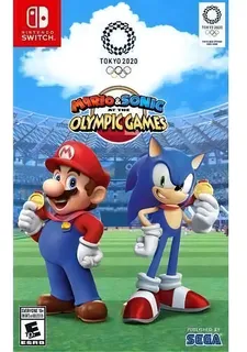 Mario Sonic At The Olympic Games Tokyo 2020 Nintendo Switch Midia Fisica