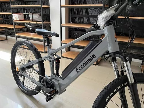 Imagen 1 de 1 de Bicicleta Eléctrica Montañera Doble Suspensión Mtb Accolmile