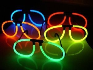 Paquete De 36 Lentes Neon Varios Colores