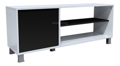 Rack Tv Mesa Modular Lcd Led Nordico Minimalista 1 Puerta Cu