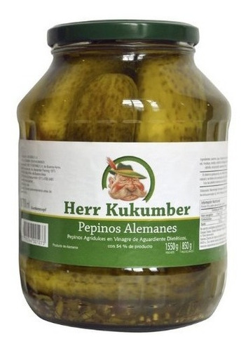 Pepinos Alemanes 1.7 L. Herr Kukumber