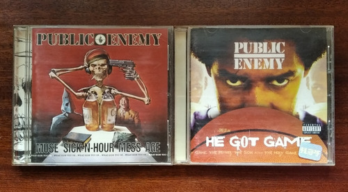 Public Enemy Cds X2 - He Got Game + Muse Sick-n-hour Mess 