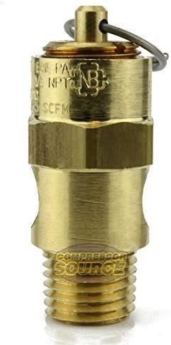 Imagen 3 de 4 de New Asme Brass Safety Relief Valve Psi American Made ...